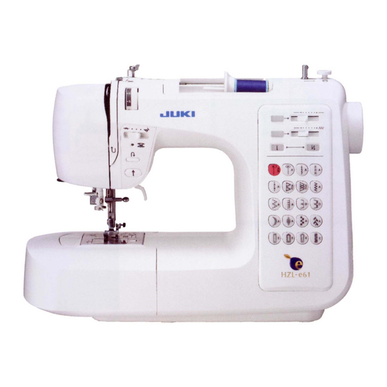 JUKI HZLE61 SERVICE MANUAL Pdf Download ManualsLib