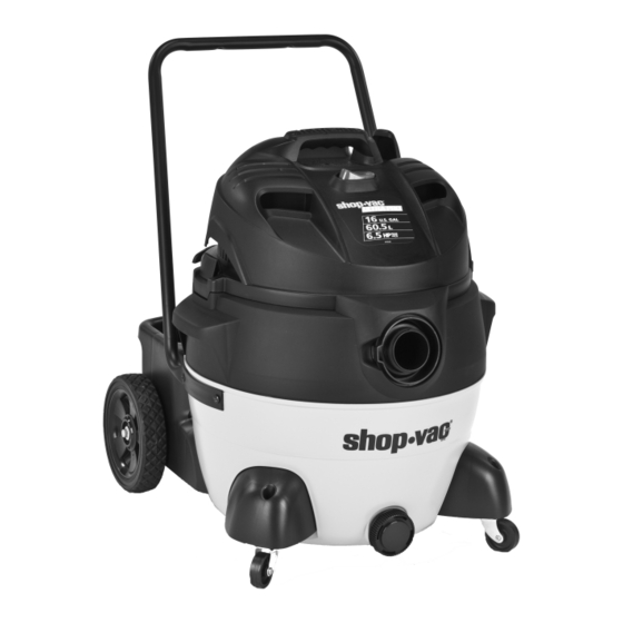 SHOPVAC 16RHT650C MANUAL Pdf Download ManualsLib