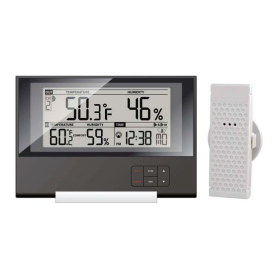 Meade Wireless Indoor Outdoor Temperature & Humidity Weather