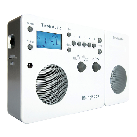 TIVOLI AUDIO ISONGBOOK OWNER'S MANUAL Pdf Download ManualsLib