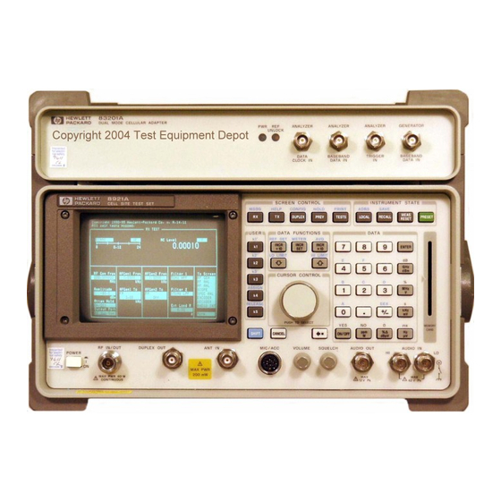 HP 302A  Wave Analyzer  Operating  & Service manual later printing 