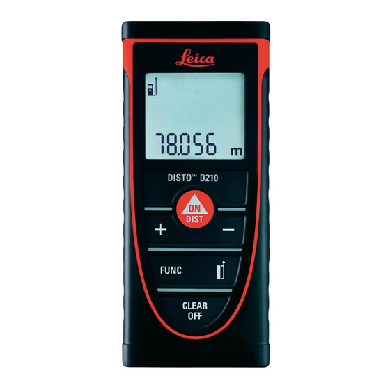 Leica DISTO BT Manual