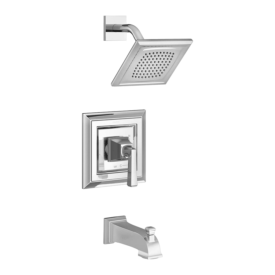 American Standard Town Square S T45550X Installation Instructions
