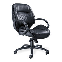 Mayline MANAGERIAL MID-BACK CHAIR Operating Instructions