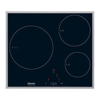 Miele KM 6115 EDST Operating And Installation Instructions