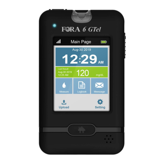 Fora 6 GTel Owner's Manual