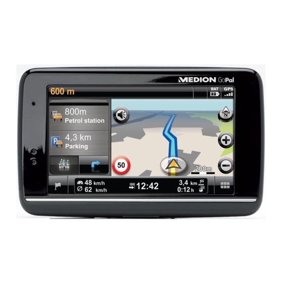 Medion E4245 GPS Navigator Manuals