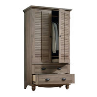 Sauder Harbor View Armoire 415003 Manual