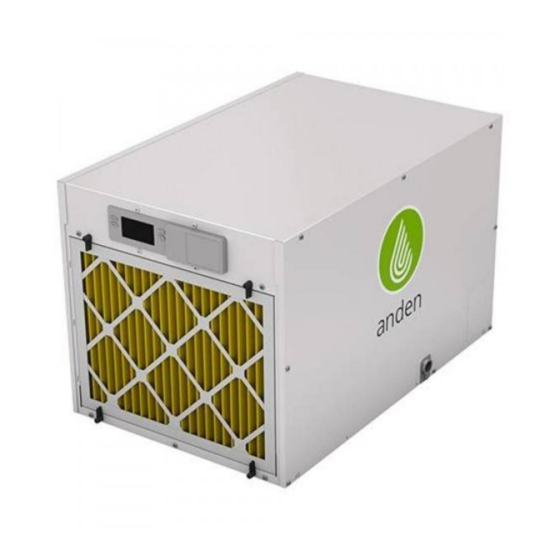 Anden A210V1 Installation And Operating Instructions Manual