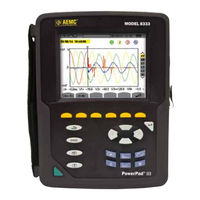 AEMC 8336 Quick Start Manual