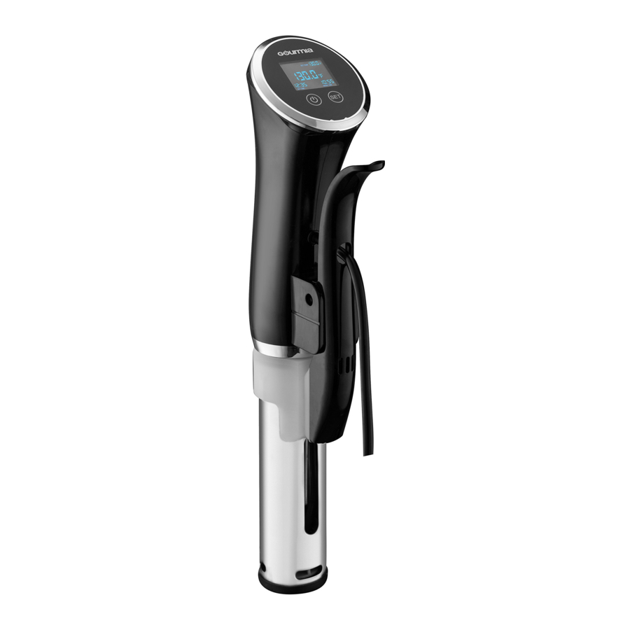 Gourmia GSV138 - Immersion Sous Vide Pod Manual