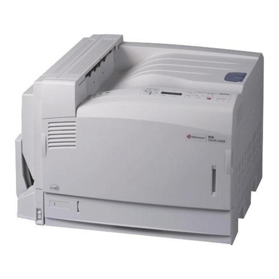 TallyGenicom 8124 Color Laser Printer Manuals