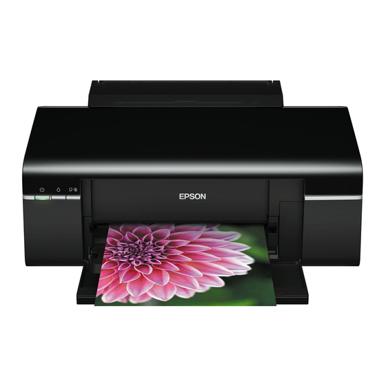 Epson R280 - Stylus Photo Color Inkjet Printer Manuals