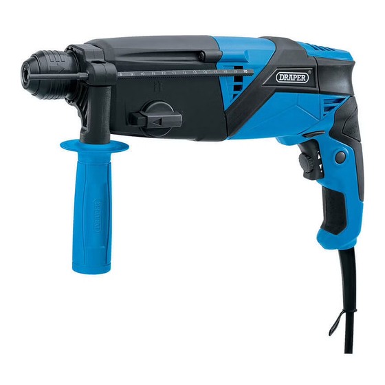 Draper PT750SDS Instructions For