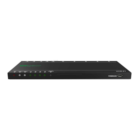 AVGear AVG-UHS41 User Manual