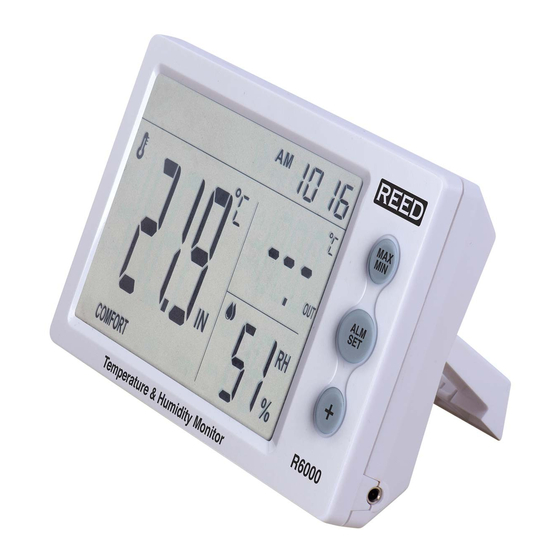 Reed Instruments R6000 Instruction Manual