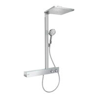 Hans Grohe Raindance E 300 1jet Showerpipe 600 ST EcoSmart 27364000 Instructions For Use/Assembly Instructions