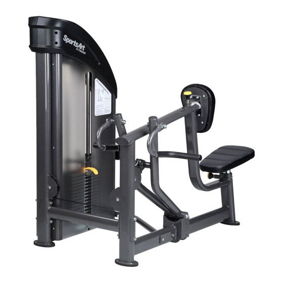 SportsArt Fitness P721 Owner's Manual