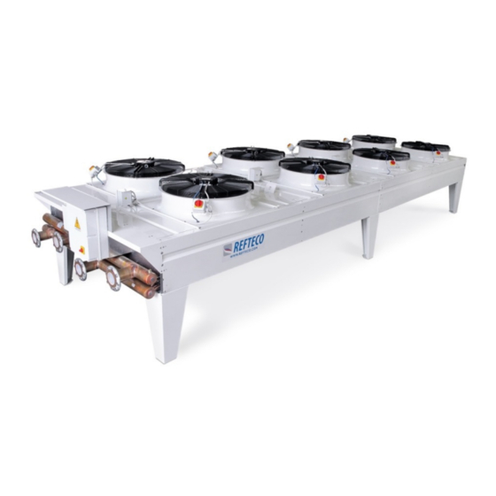 Refteco RCSD Series Cooling Accessories Manuals