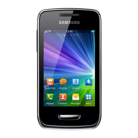 Samsung GT-S5380D User Manual