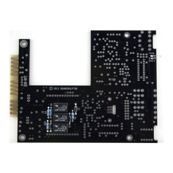 Sound Skulptor MP573 Assembly Manual