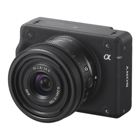 Sony ILX-LR1 Help Manual