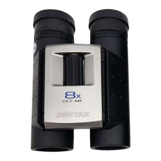 Pentax 8x22 DCF MC Owner's Manual