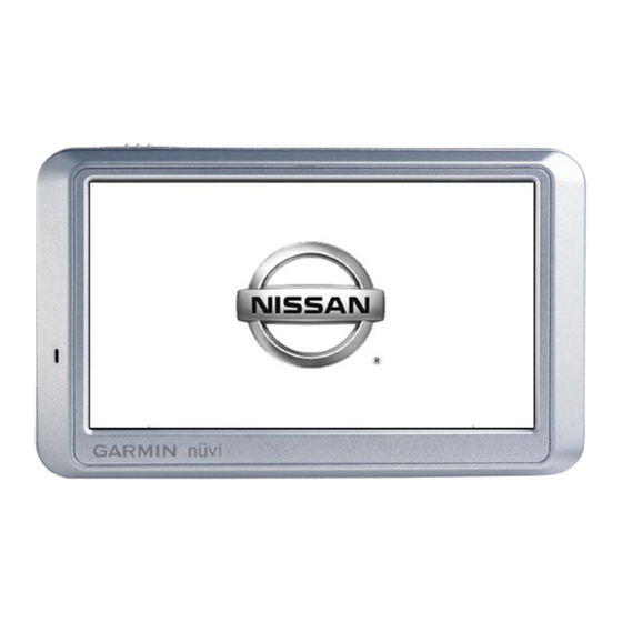 Garmin nuvi nuvi750 Owner's Manual