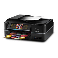 Epson Artisan 835 Series Start Here