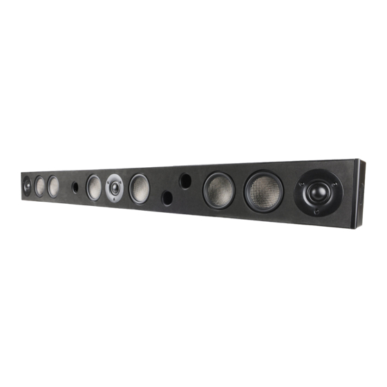 Artison STUDIO 46 SoundBar Installation Manual
