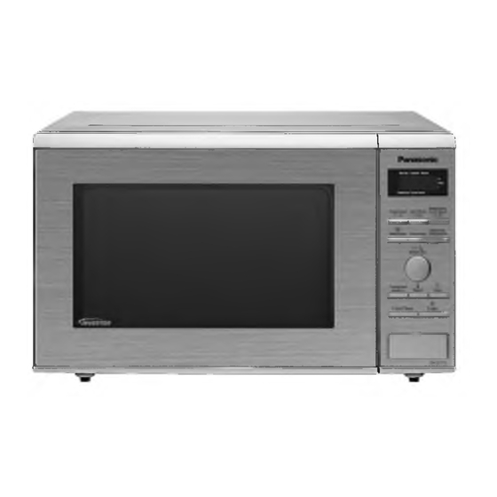 Panasonic NN-SD361M Operating Instruction And Cook Book