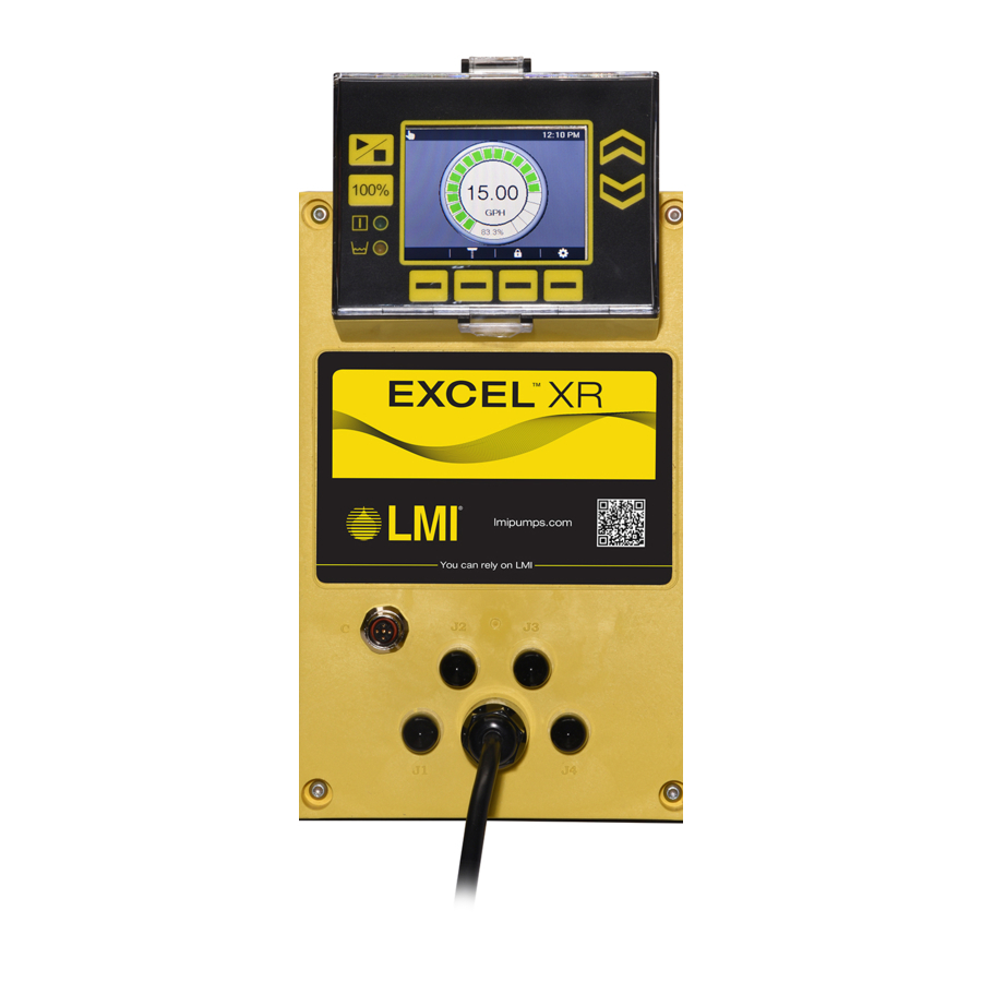 LMI Excel XR Series Metering Pump Manuals