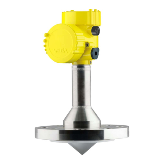 Vega VEGAPULS 63 Quick Setup Manual