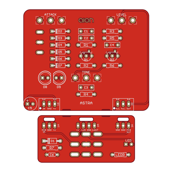 aion ASTRA SILICON FUZZ Manual