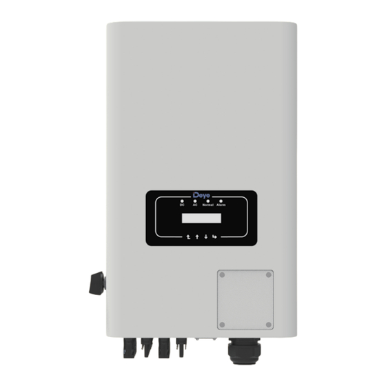 Deye SUN-30K-G04 User Manual