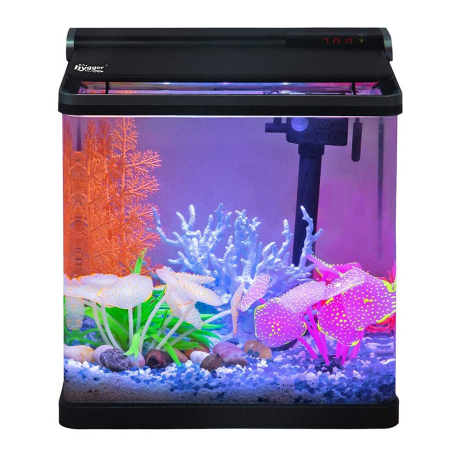 HYGGER HG-948 - Mini Aquarium Fish Tank Manual