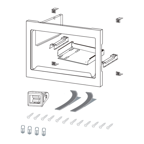 Panasonic NN-TK611SBQP Installation Instructions Manual
