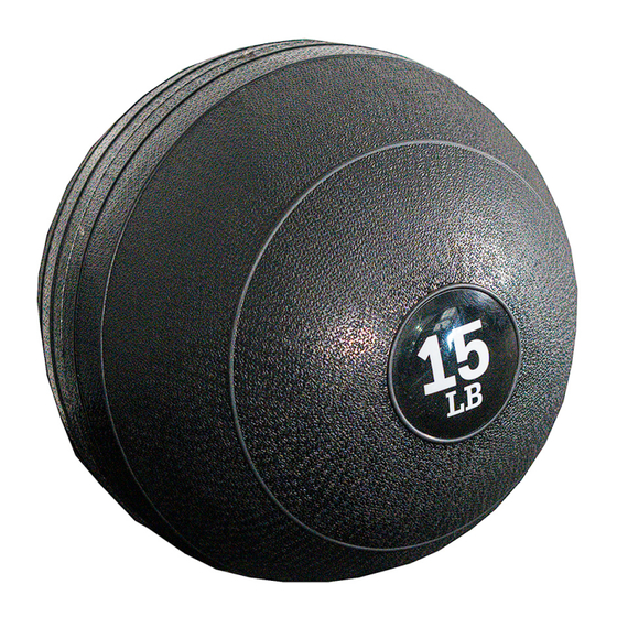 Titan Fitness SLAMB 10 Owner's Manual
