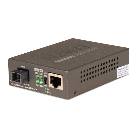 Planet FT-803 User Manual