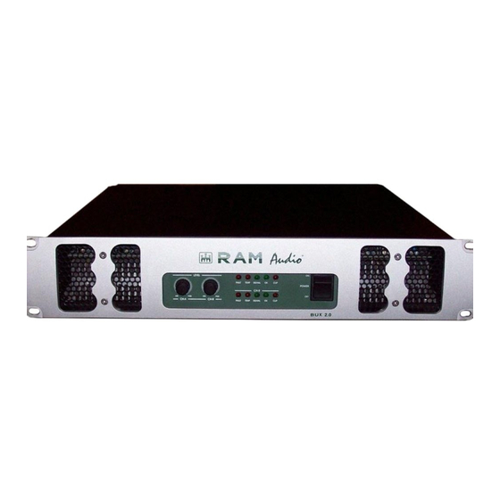 RAM BUX 2.0 Operation Manual