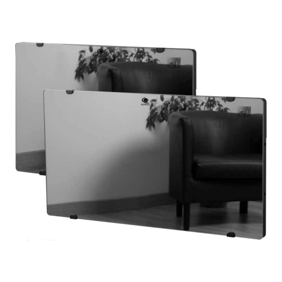 ALPATEC LIGNE GLASS Instructions For Installation And Use Manual