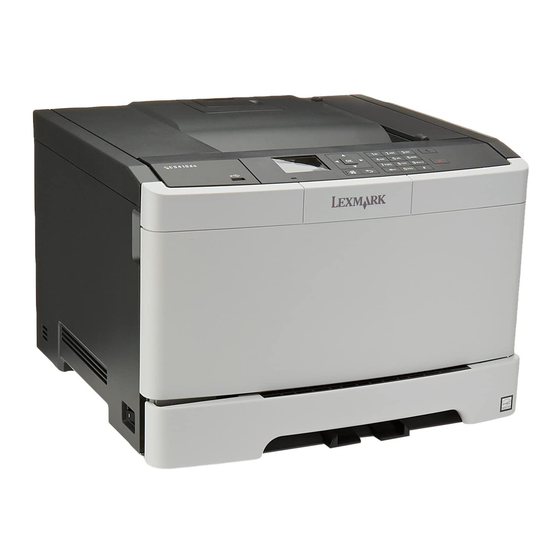 Lexmark CS410 Series User Manual