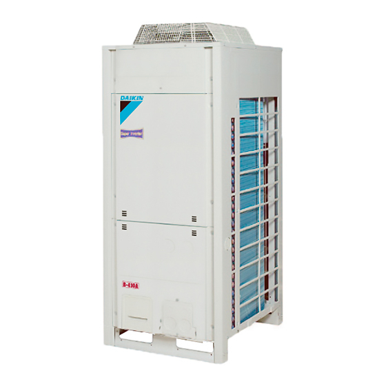 Daikin CMSQ200A7W1B Installation Manual