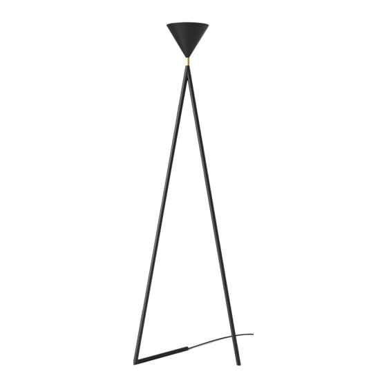 Areti One Cone Floor Lamp Instruction Manual