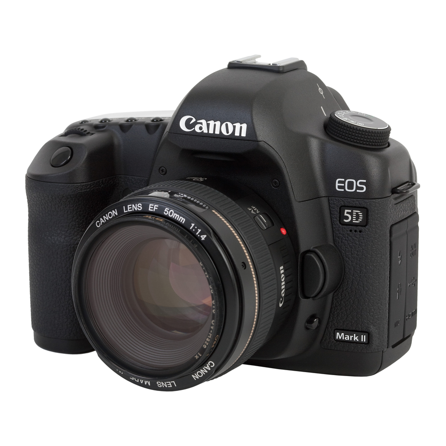Canon EOS 5D Mark II Firmware Update Procedures