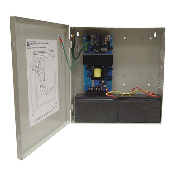 Altronix SMP10C12X Series Installation Manual