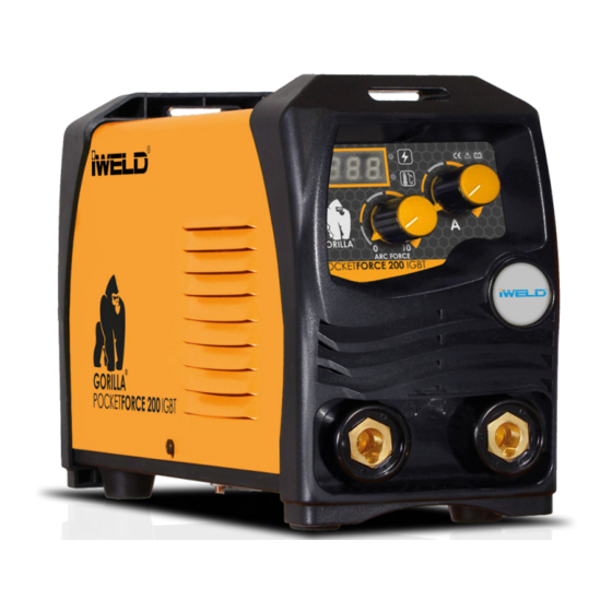 iWeld GORILLA POCKETFORCE 200 IGBT User Manual