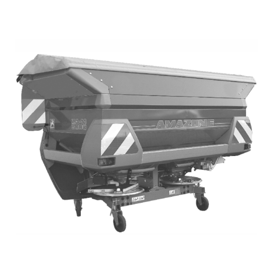 Amazone ZA-M Profis Operating Manual