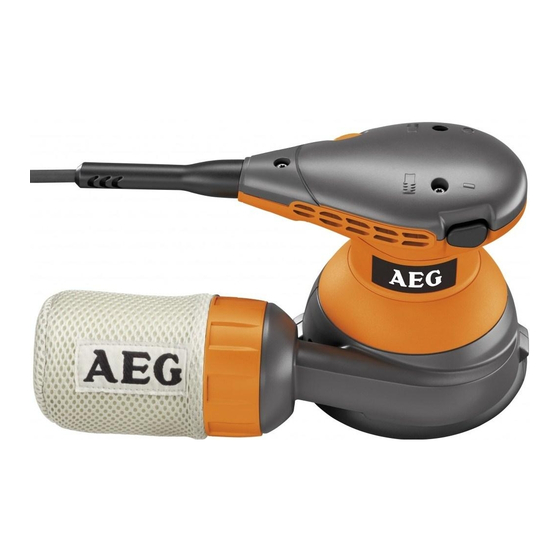 AEG EX 125 E Instructions For Use Manual