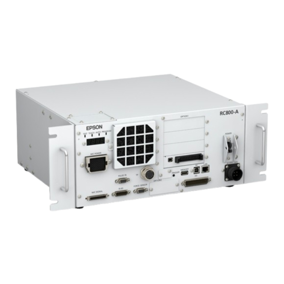 Epson RC800-A Manual
